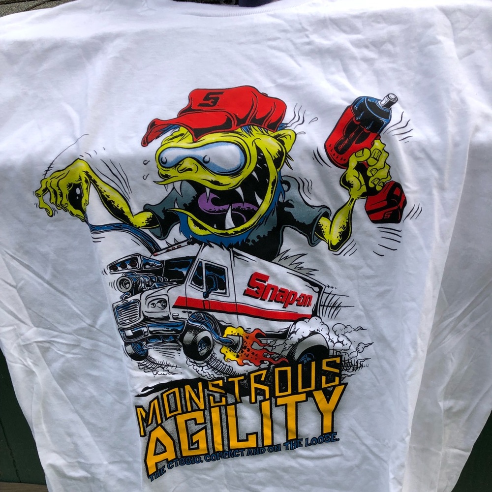 SNAP ON Tools Alien T Shirt SZ XL